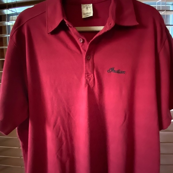 Indian Motorcycle Other - Men’s “Indian Motorcycle” Polo Shirt (burgundy)